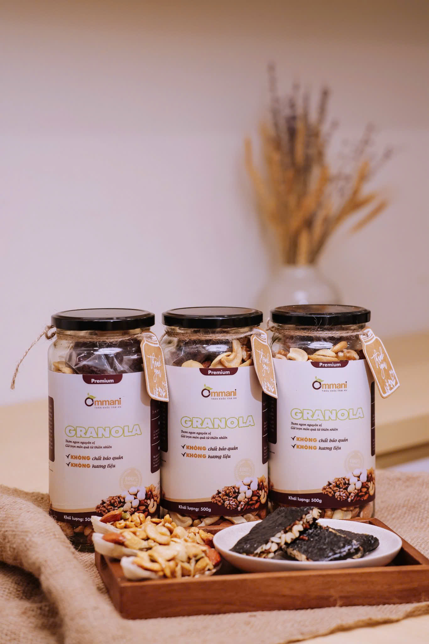 Granola Ommani cao cấp 500g