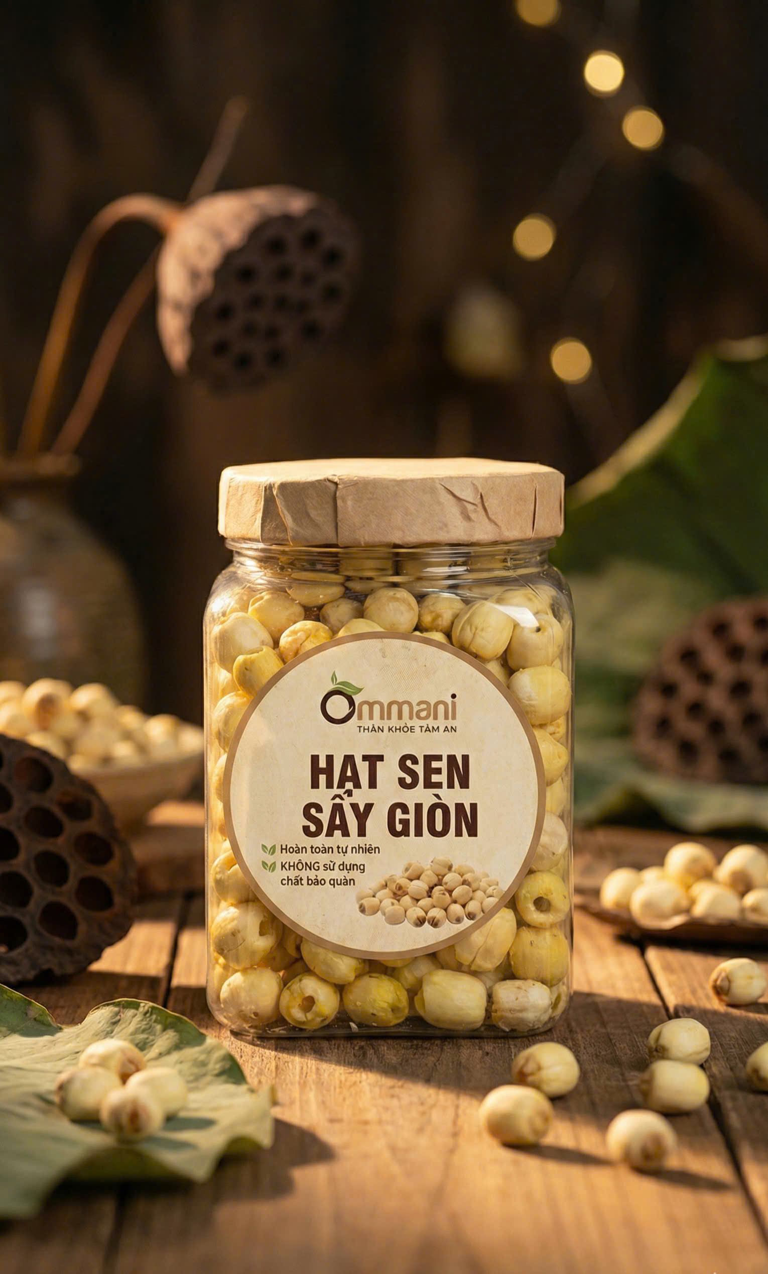 Hạt sen sấy giòn 300g