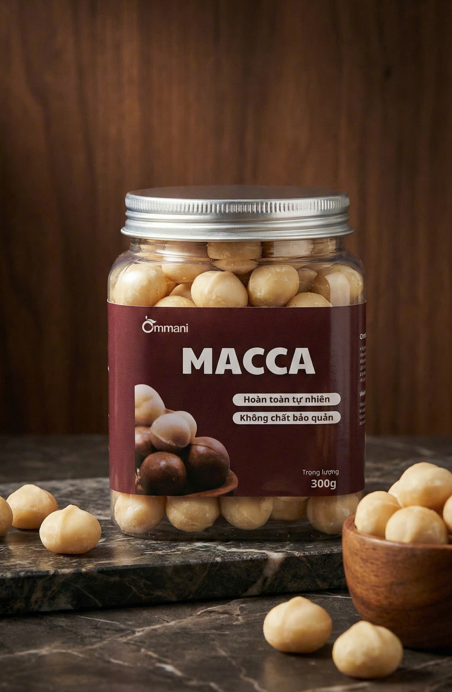 Hạt mắc ca tách vỏ 300g